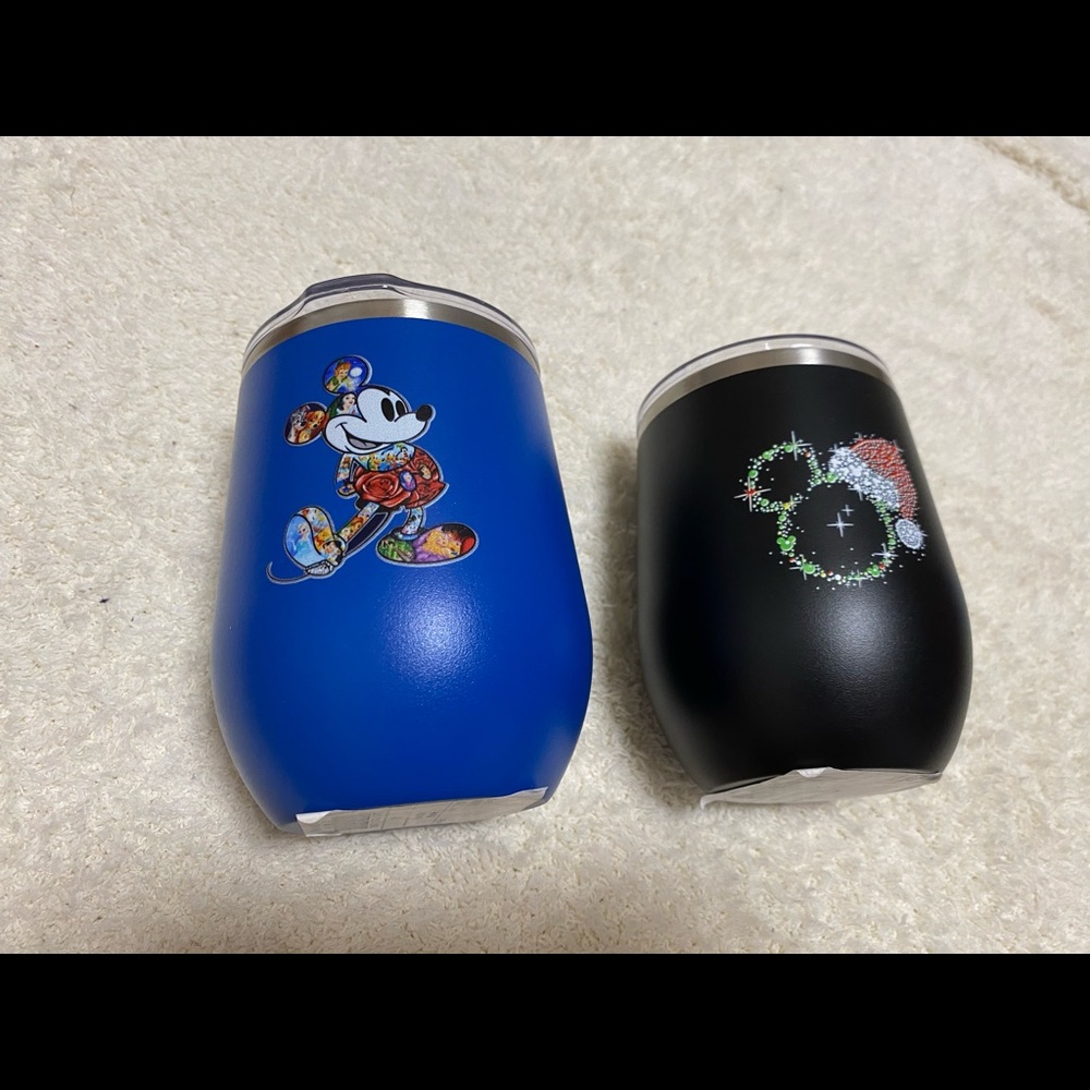 Disney insulated wine glasses
